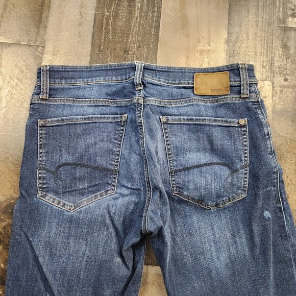 Mavi Zach Regular straight Mens size 34x33 Blue Denim Mid Rise Denim Jeans - Picture 3 of 10